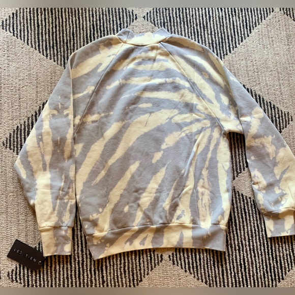 Les Tien Mock Neck Raglan Sweatshirt - Unisex Sz XS NWT - Picture 6 of 8